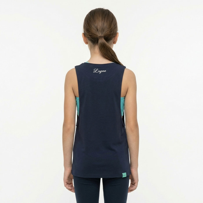 Canotta palestra da donna NISHER blu