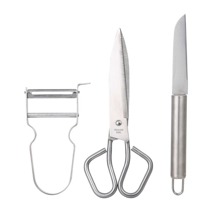 Juego de 3 utensilios Bergner colección Helpy
