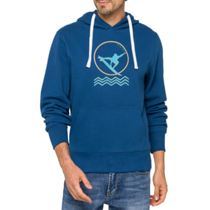 Sudadera con capucha Hot Buttered Groove azul claro