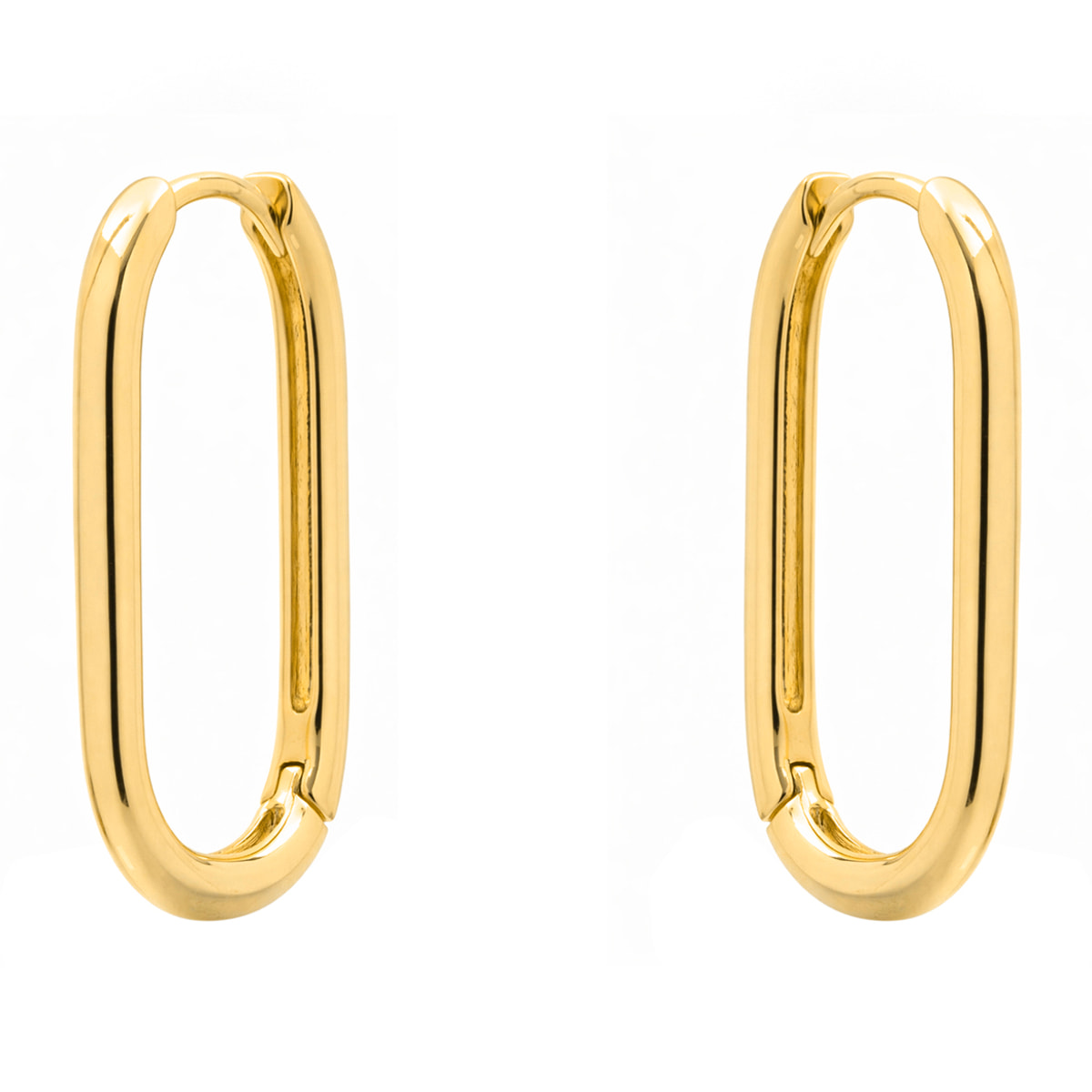 Pendientes Huitza acabado oro amarillo 18k