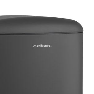 Papelera de cocina con pedal Nº 831 Les Collectors (40 L- cubo interior extraíble- gris antracita)