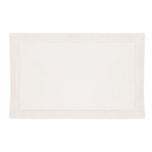 Tapis de bain 80x50 cm Blanc Modern Color