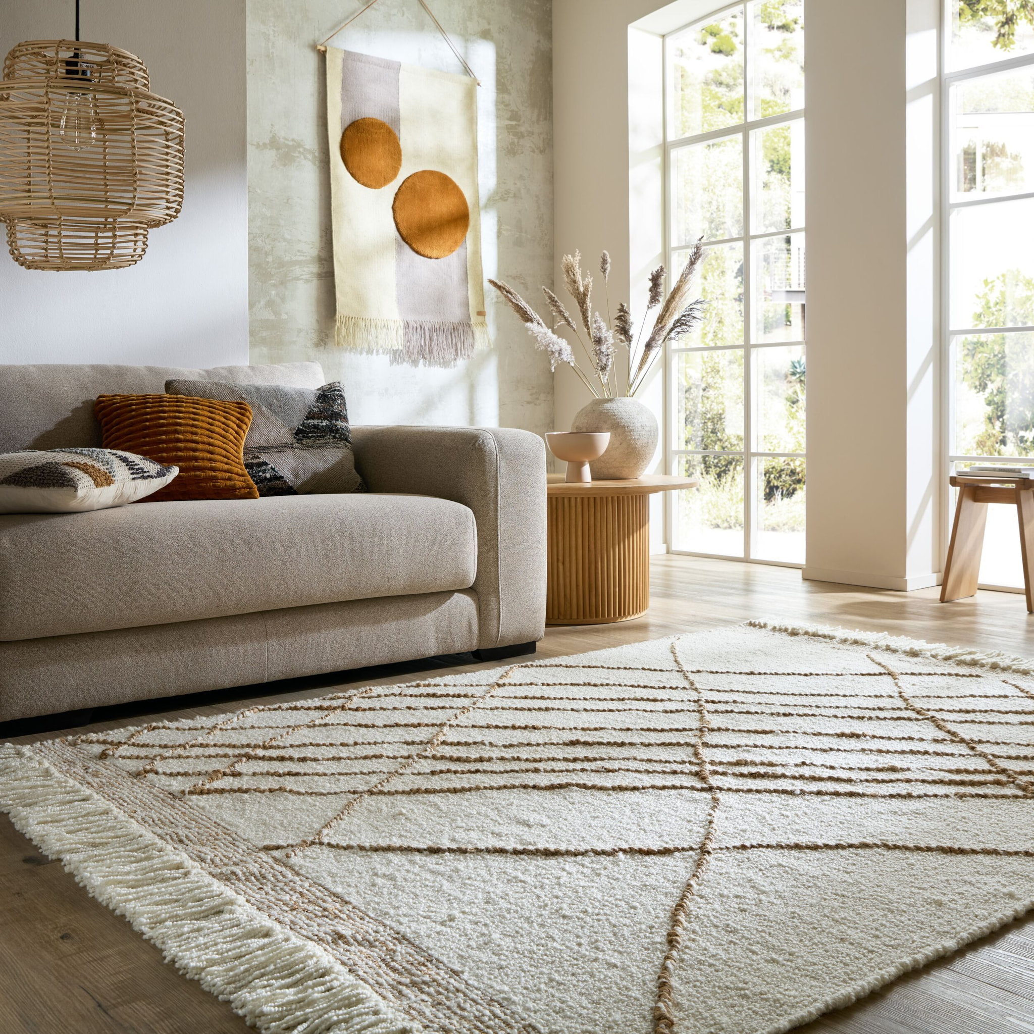 Tapis en laine LINEAR