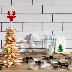 Coffret Dessert Sapin De Noel Etoiles