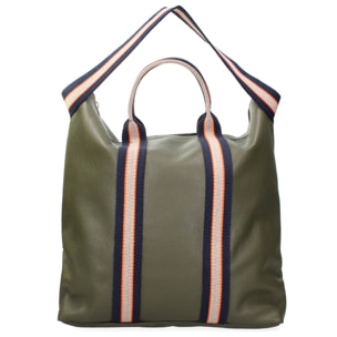 Borsa a mano da donna - Modello Varese - Vera pelle - 43.0 x 38.0 x 12.0 cm