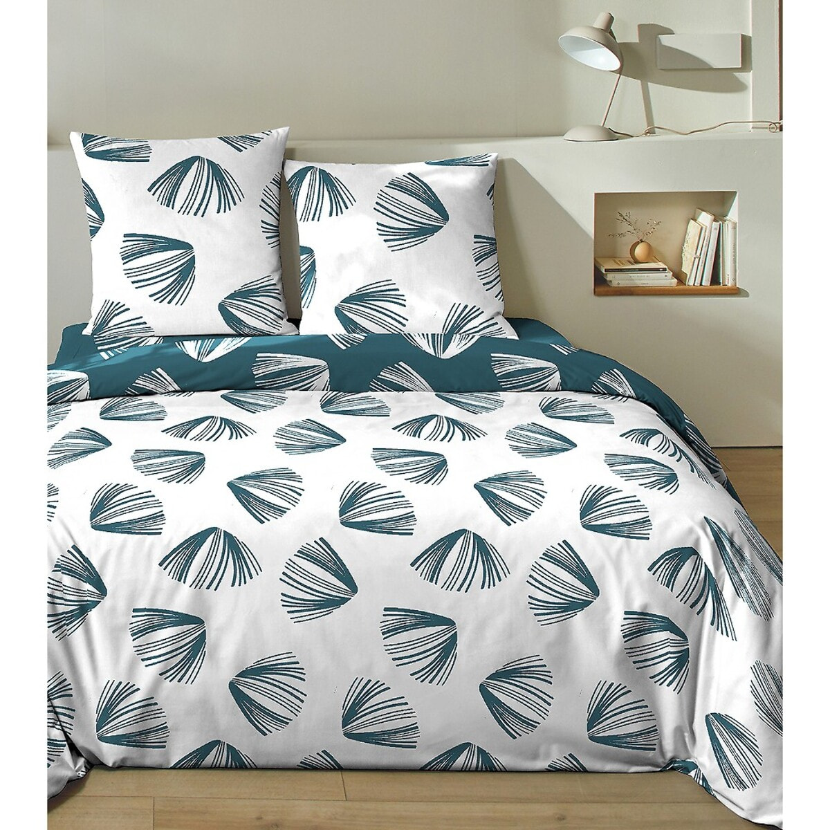 Parure housse de couette 3pcs 100% 100% coton 51 fils_cocki