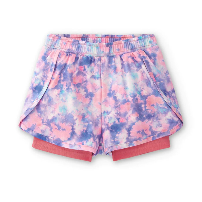 Short de niña estampado