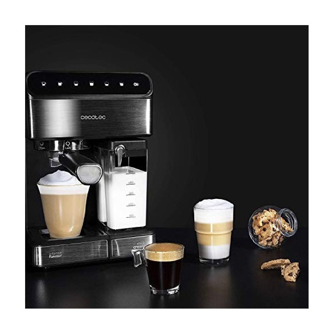 Cafetera Semiautomatica Power Instant-ccino 20 Touch Serie Nera. 1350 W, 20 Bare