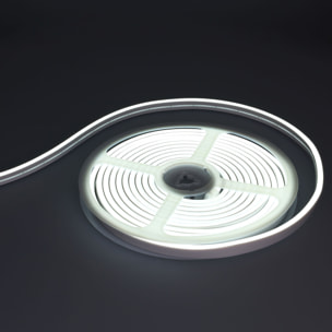 FORLIGHT Tira LED Flexi Slim 24W Blanco Neutro 4000K CRI 83 IP65 Iluminación LED de Alta Eficiencia para Interiores