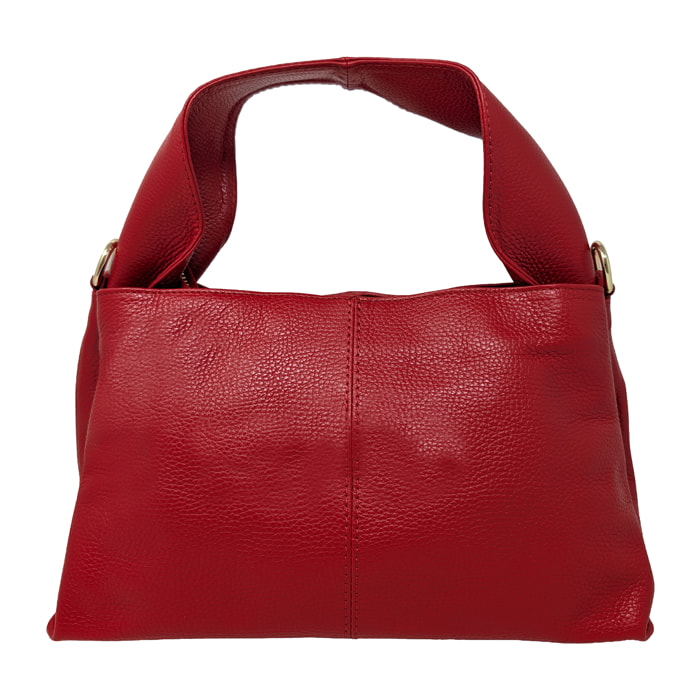 Borsa a Mano in Vera Pelle Dollaro Made in Italy