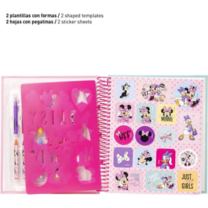 Album Actividades Coloreable Minnie