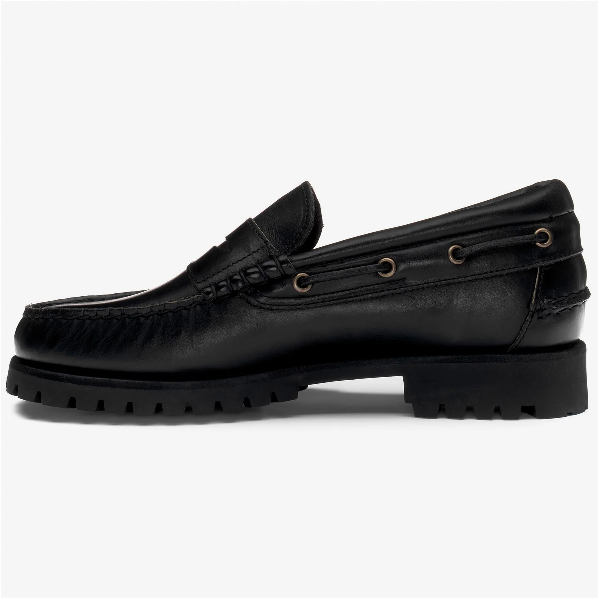Sebago - Docksides Uomo Nero - Acadia Moccasin