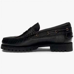 Sebago - Docksides Uomo Nero - Acadia Moccasin