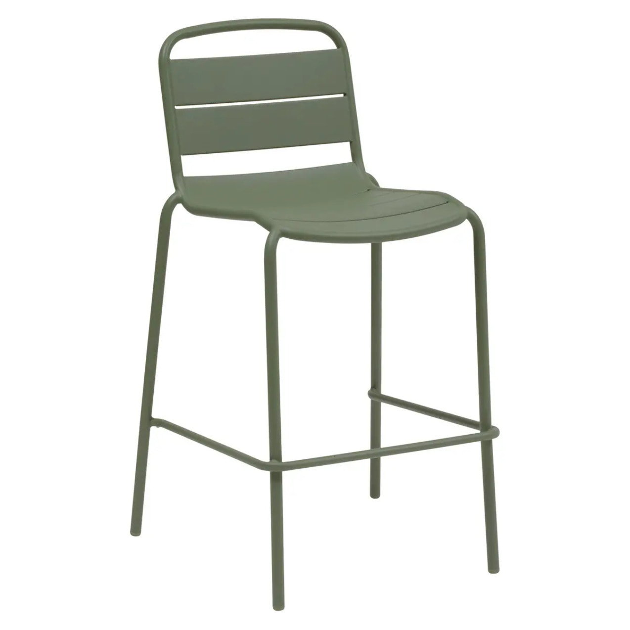 Chaise haute de jardin Alegoria empilable vert laurier