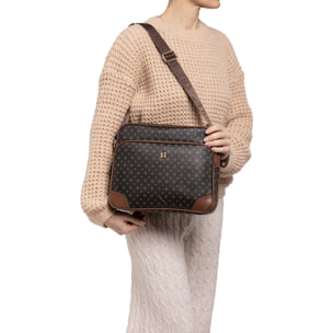 Borsa a tracolla  da donna ecopelle Prodotto Vegano 24x29x13 cm