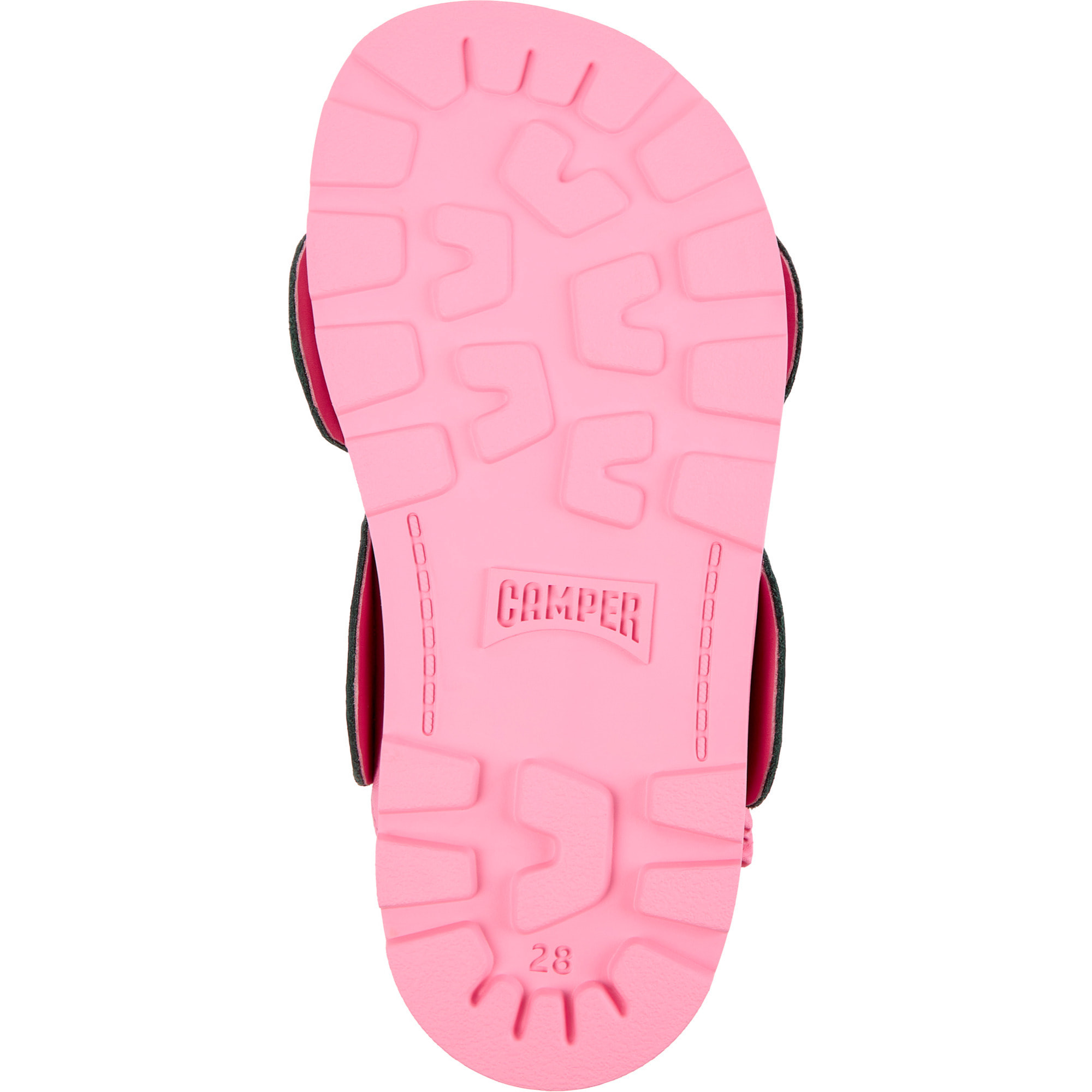 Sandalias - CAMPER Brutus - Verde - Cuero liso