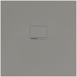 Receveur antidérapant 90 x 90 Squaro Infinity quaryl carré gris