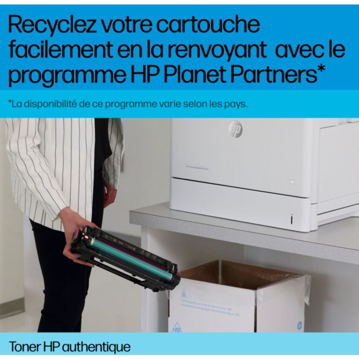 Toner HP N°201 A Jaune