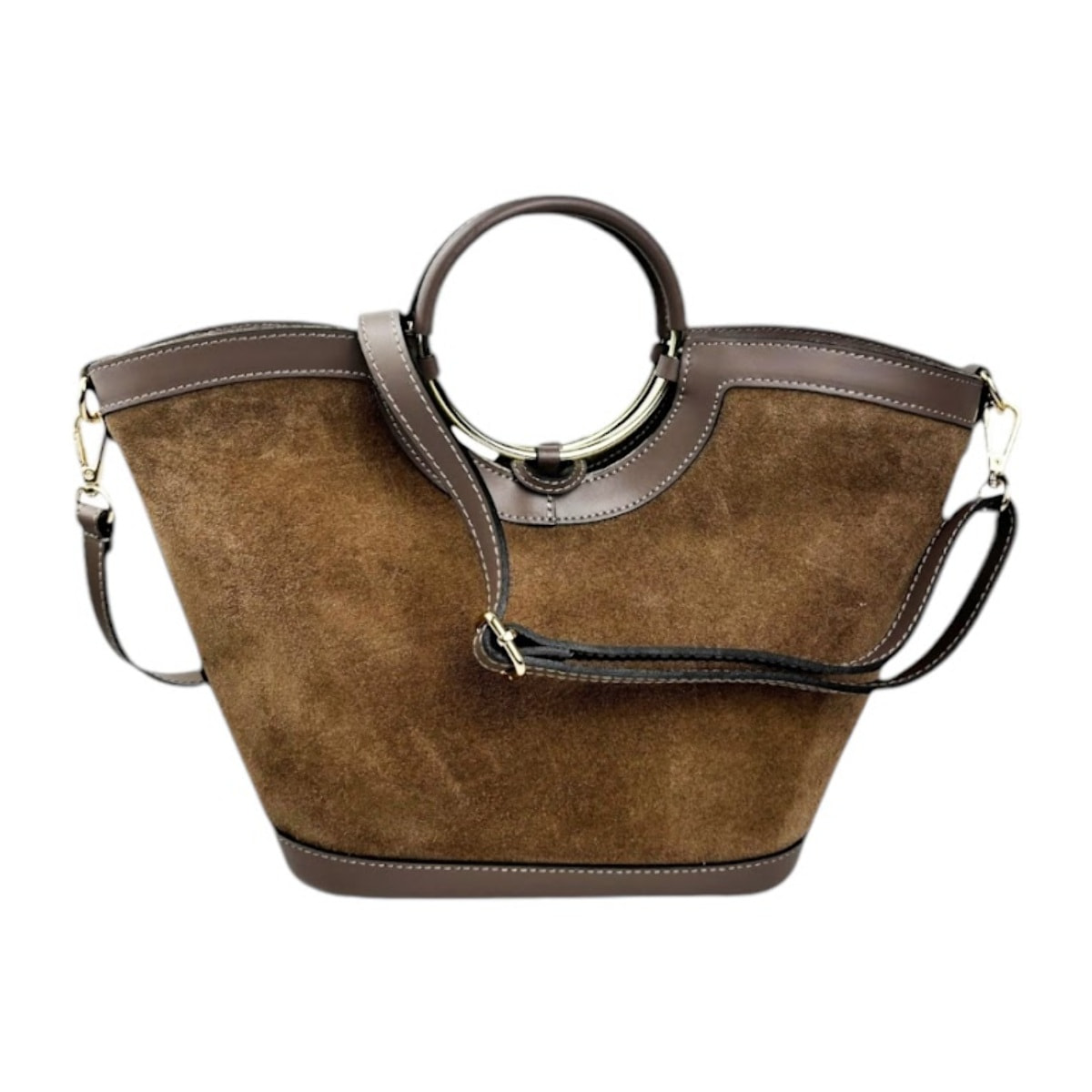 Bolso Hobo Cheval Firenze Clara Mini F/W Marrón Oscuro