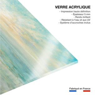 Tableau moderne soleil sur l'azur Tableau plexiglas