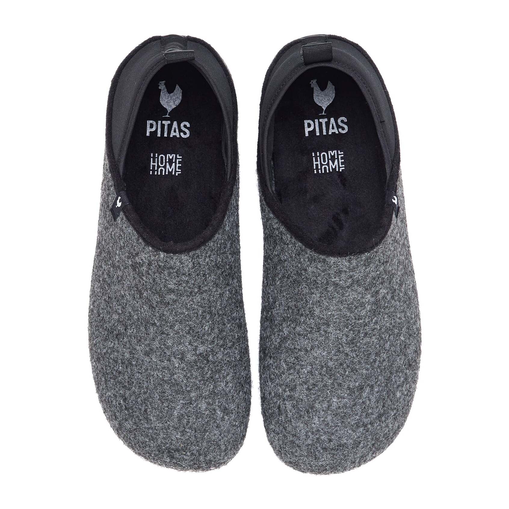 Zapatillas De Casa Lanna Dual Fit Man Negro & Grafito