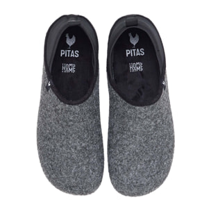 Zapatillas De Casa Lanna Dual Fit Man Negro & Grafito