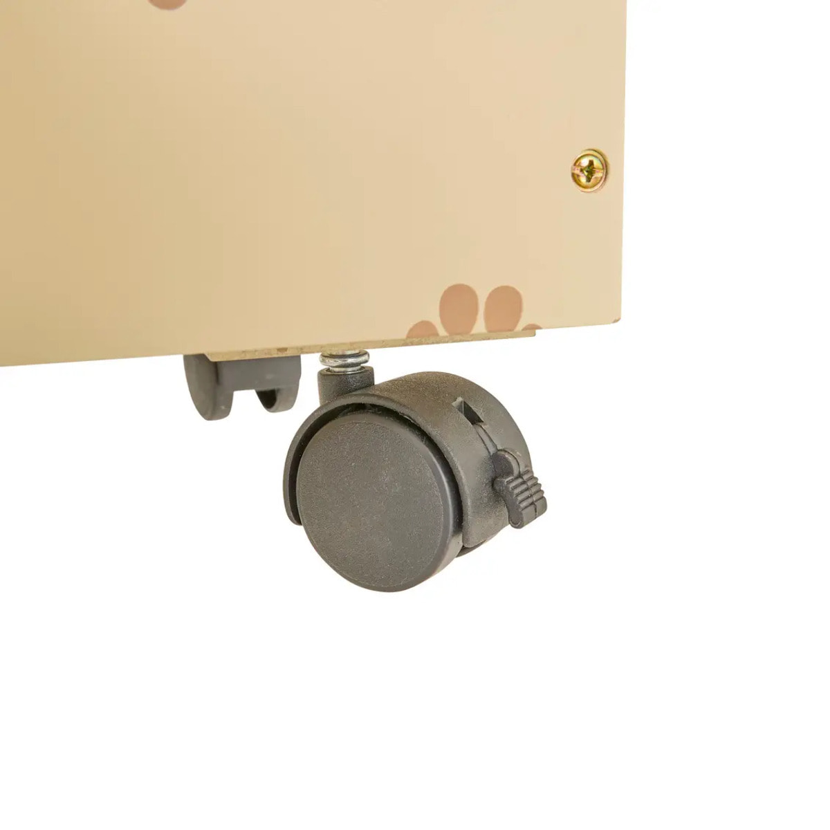 Coffre de rangement enfant Scott beige 48x42cm