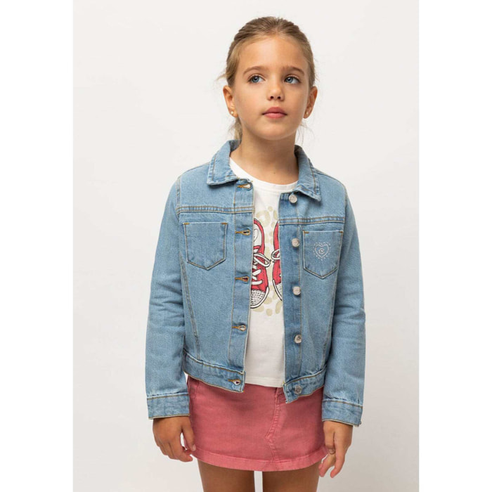 Chaqueta de Niña Denim