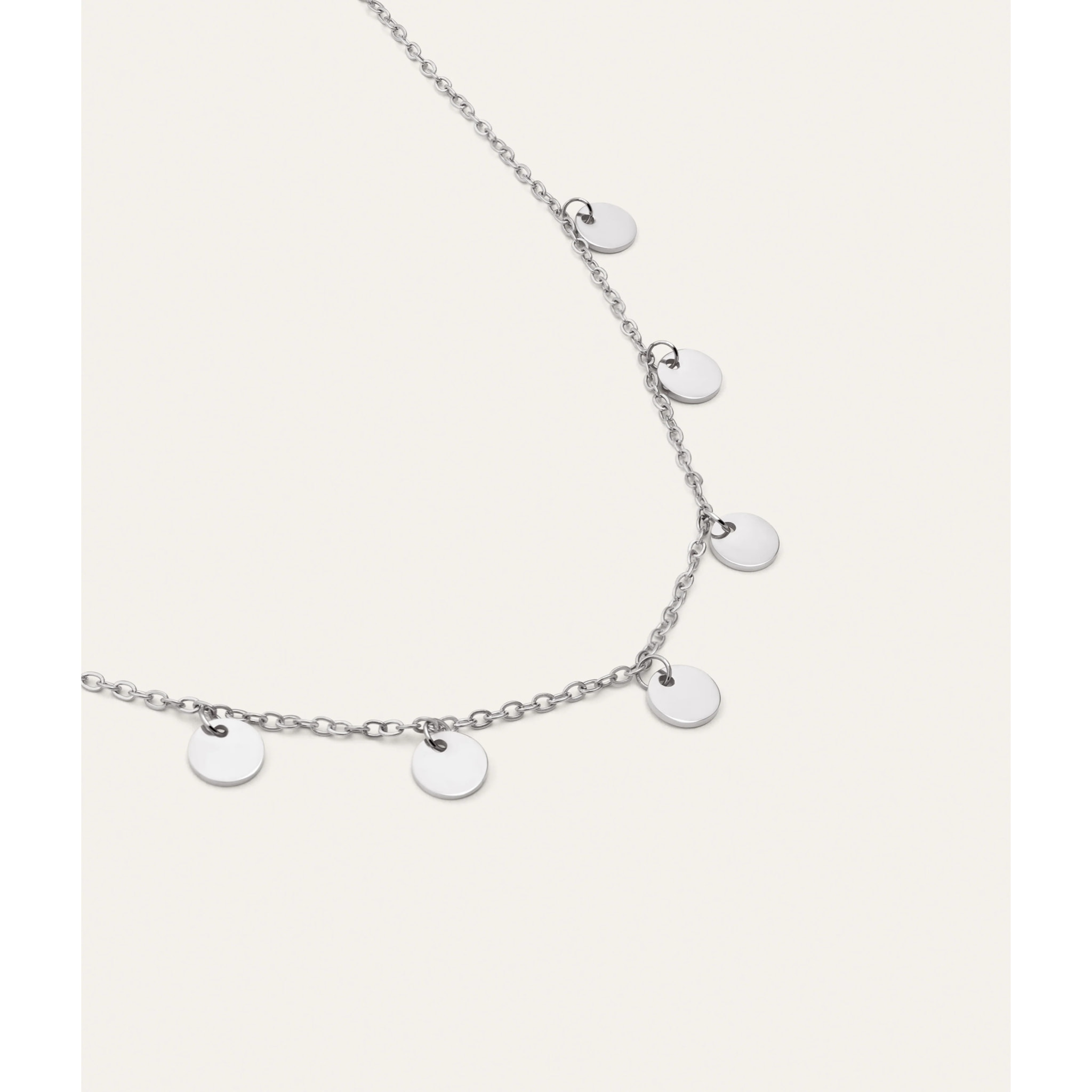 Collar Mini Moons Acero