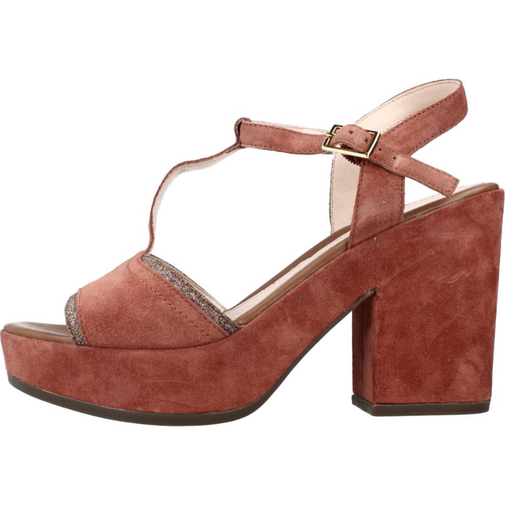 Sandalias Mujer de la marca STONEFLY  modelo CAROL 2 VELOUR GLITT Brown