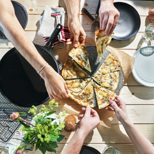 Crêpière en fonte 30cm Staub, Noir mat