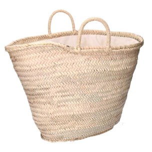 Borsa in paglia naturale cm50x30h35/44
