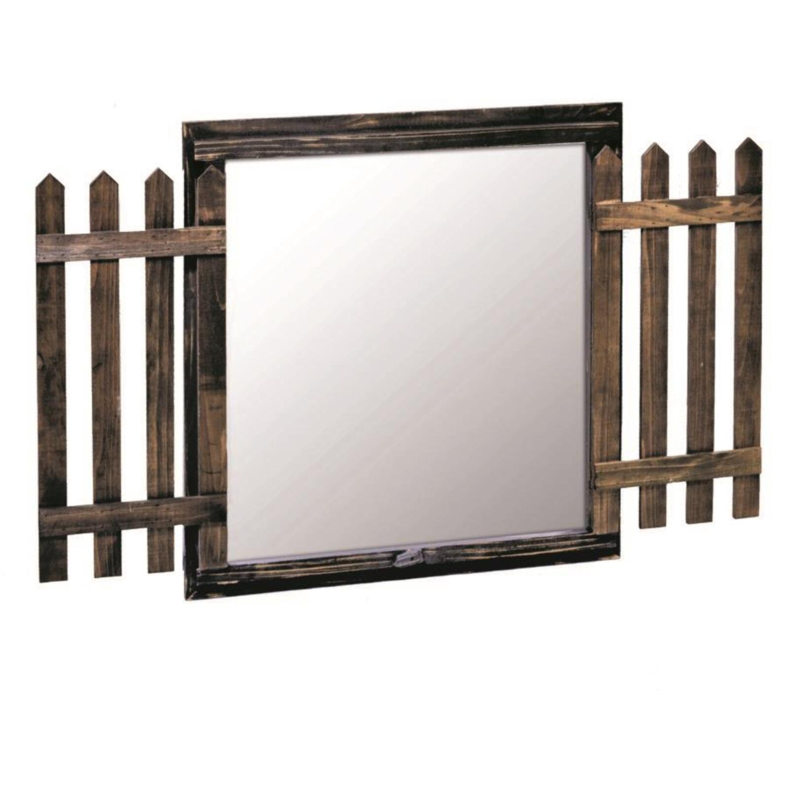 Specchio Varsavia in legno 2 ante cm63x71x4