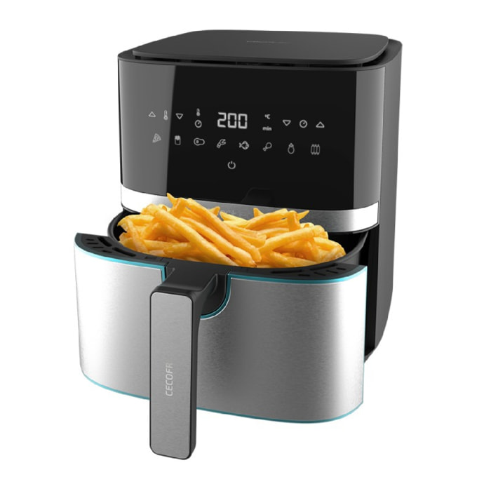Cecotec Friteuse sans huile Cecofry Full Inox Pro 5500 avec accessoires