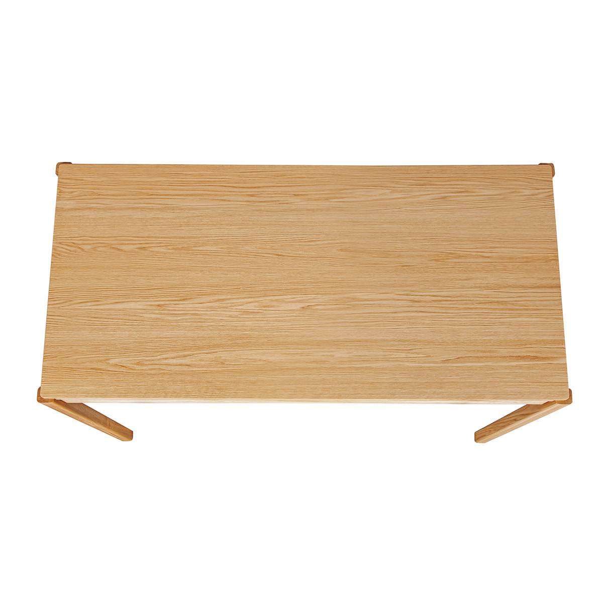 Table à manger rectangulaire scandinave bois clair chêne L200 cm AGALI