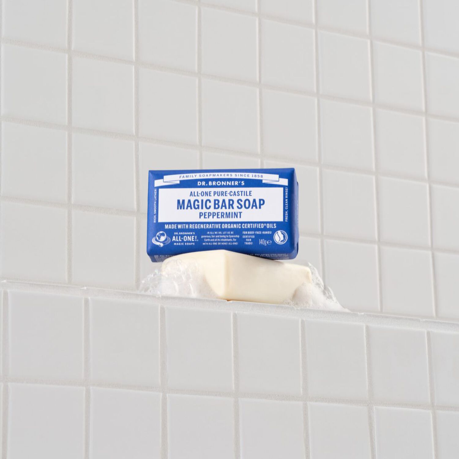 Menthe Poivrée - Pain de Savon 140g
