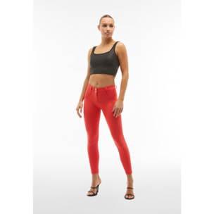 Pantaloni push up WR.UP® 7/8 superskinny tessuto traspirante