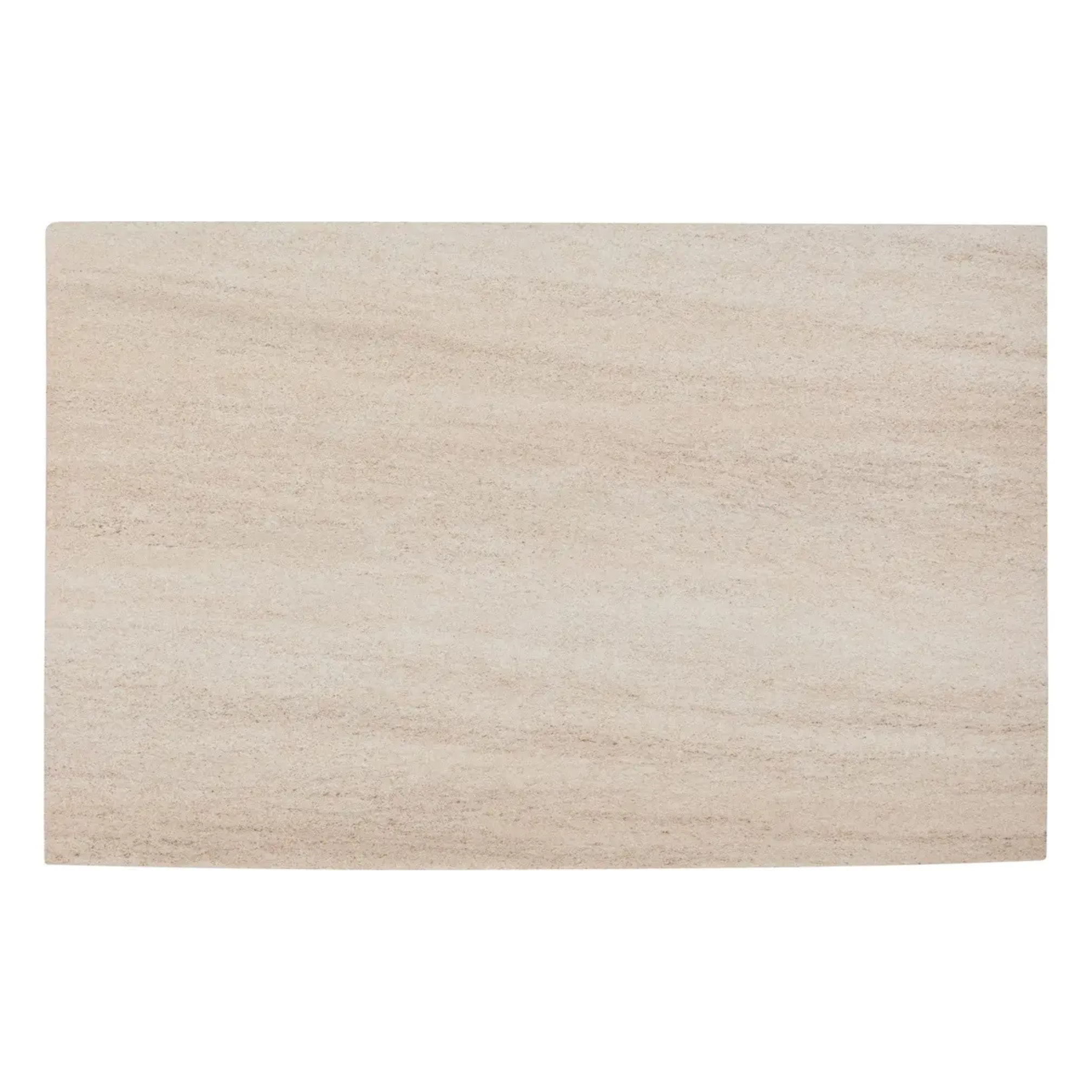 Lot de 6 Set de table Authentique travertin beige L45xp30xH0,1cm