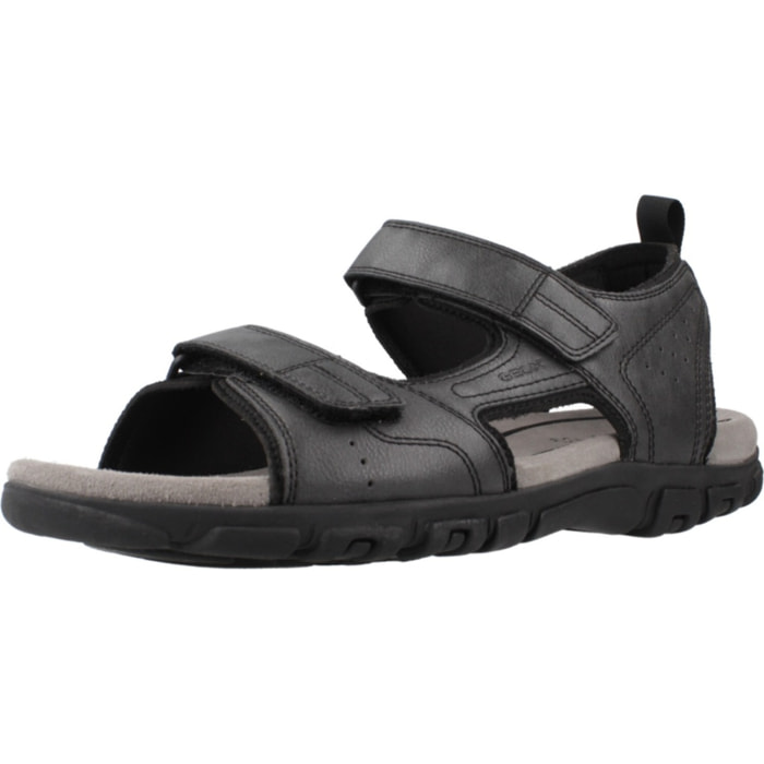 Sandalias Hombre de la marca GEOX  modelo UOMO SANDAL STRADA Black