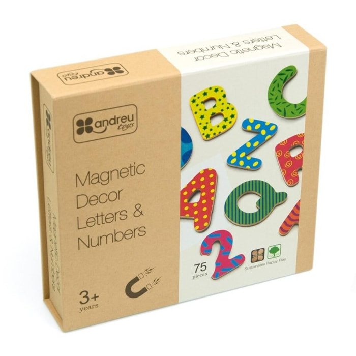 MAGNETIC DECOR LETTERS & NUMBERS - JUEGO EDUCATIVO