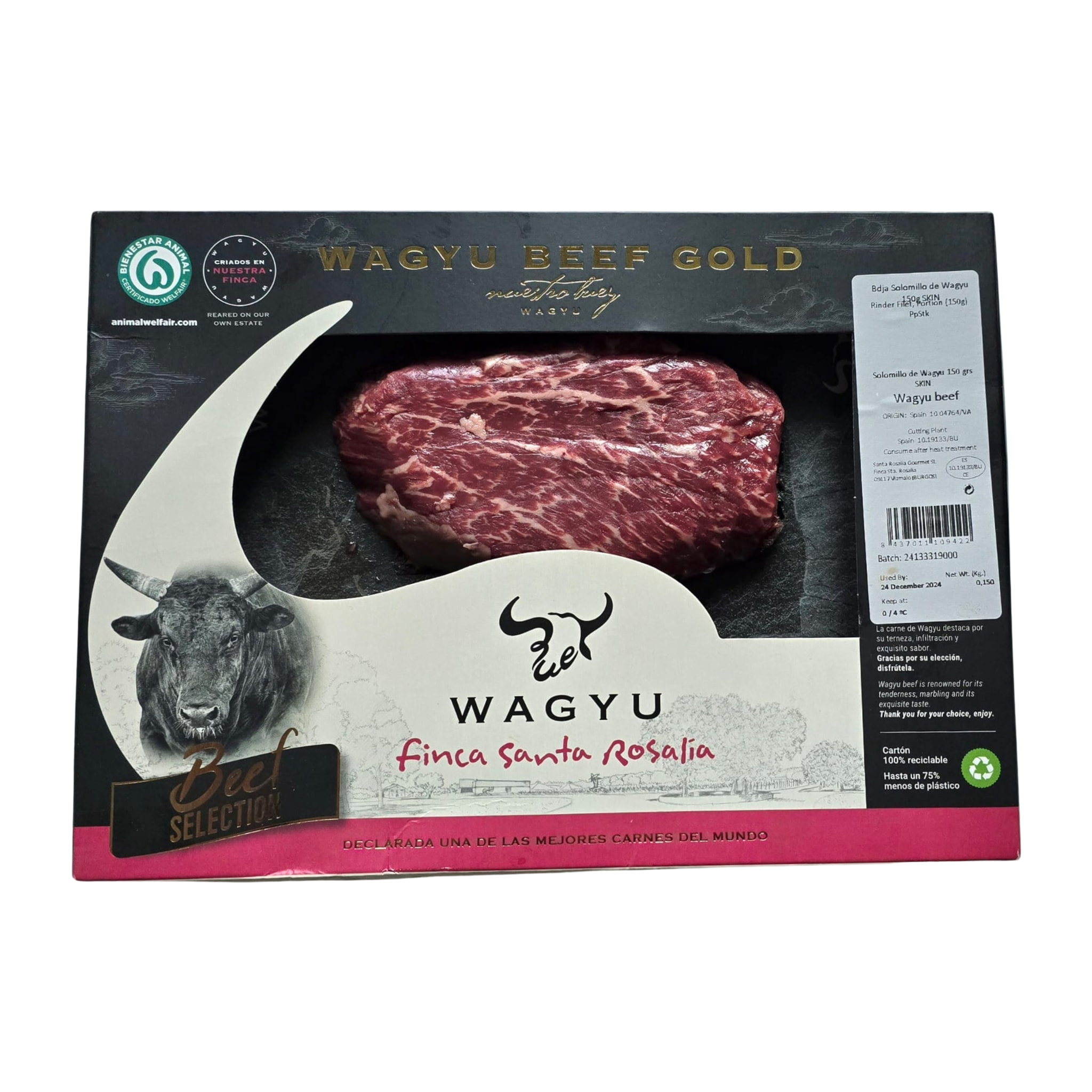 Filet de Wagyu Gold*** - 150g - Espagne