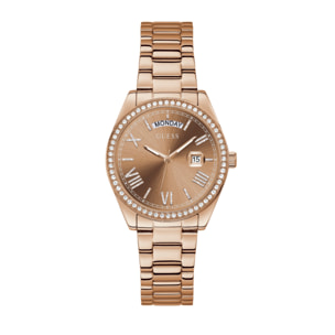 Reloj Guess GW0307L3 Mujer Analogico Cuarzo con Correa de Acero inoxidable