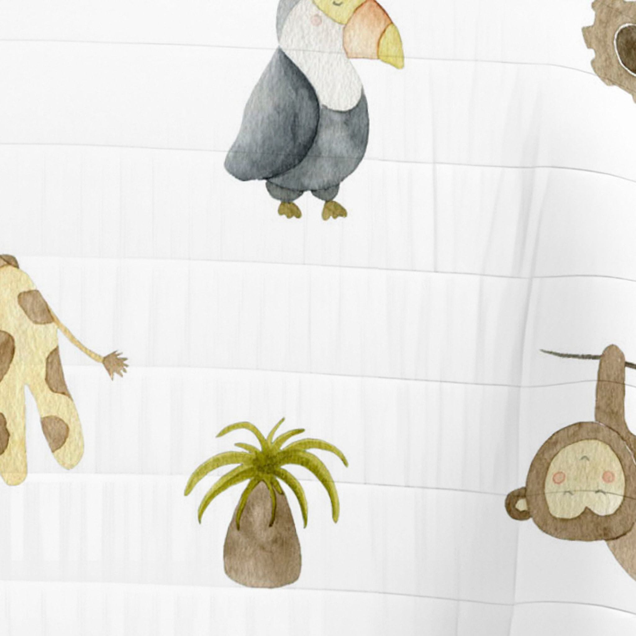 Cool Kids - Colcha Bouti Estampada - 100% Algodón - 70 gr/m² - Serengeti