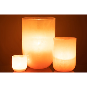 J-Line vase Corrie - verre - corail - large - 37 cm de hauteur