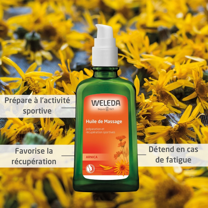 WELEDA -  Arnica Crème 70G + Huile de massage 100 ml