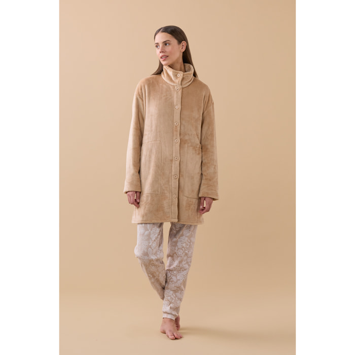 Vestaglia donna in coral articolo unito Noidinotte