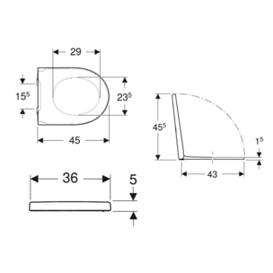 iCon Abattant WC SoftClose, blanc (501.660.01.1)