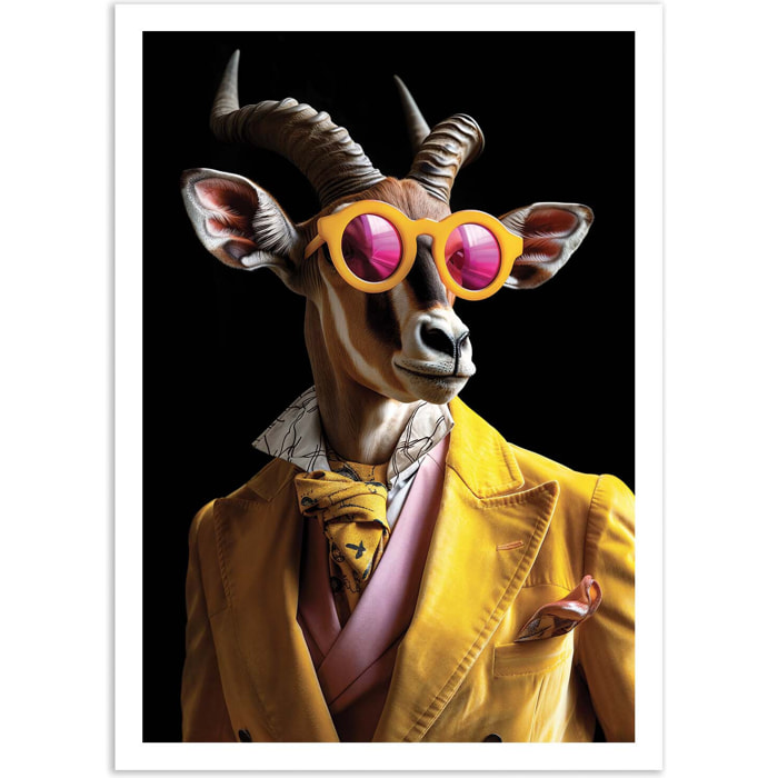 Affiche - Kudu Wild Suits - Philippe Hugonnard