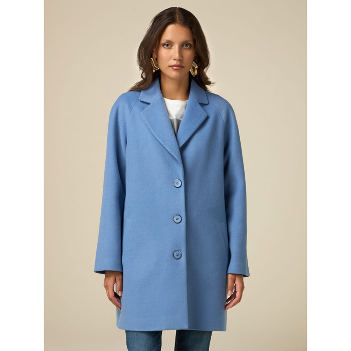 Oltre - Cloth coat - Light - blue