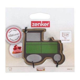 Emporte-pièce inox en forme de tracteur Zenker Emporte-pièces